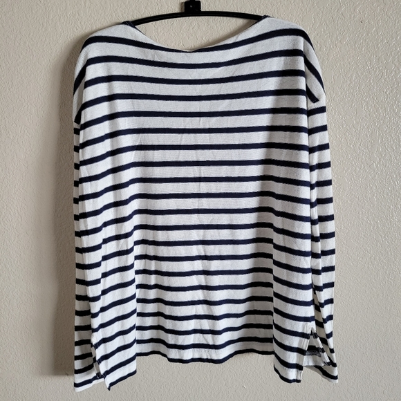 J. Crew Striped Lightweight Sweater Size XXS - Picture 6 of 8